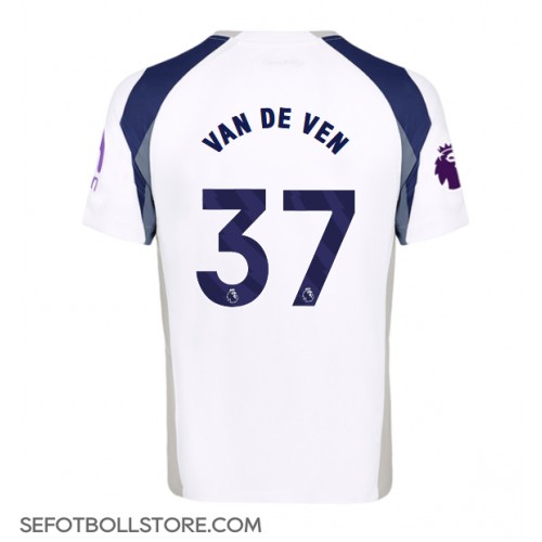 Tottenham Hotspur Micky van de Ven #37 Replika Hemmatröja 2025-26 Kortärmad